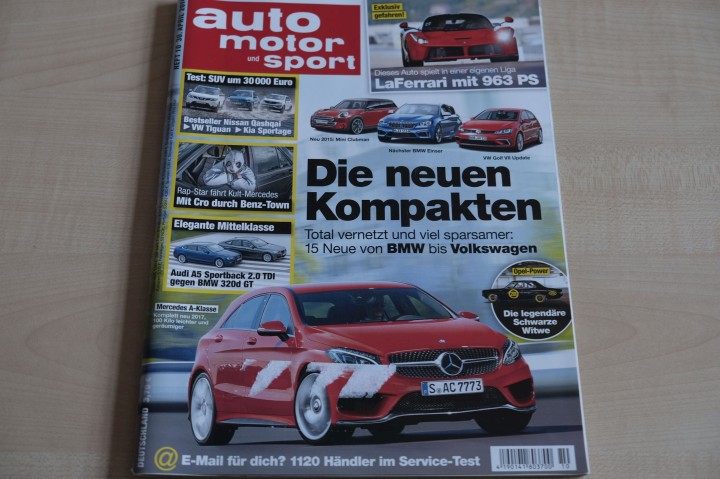 Deckblatt Auto Motor und Sport (10/2014)